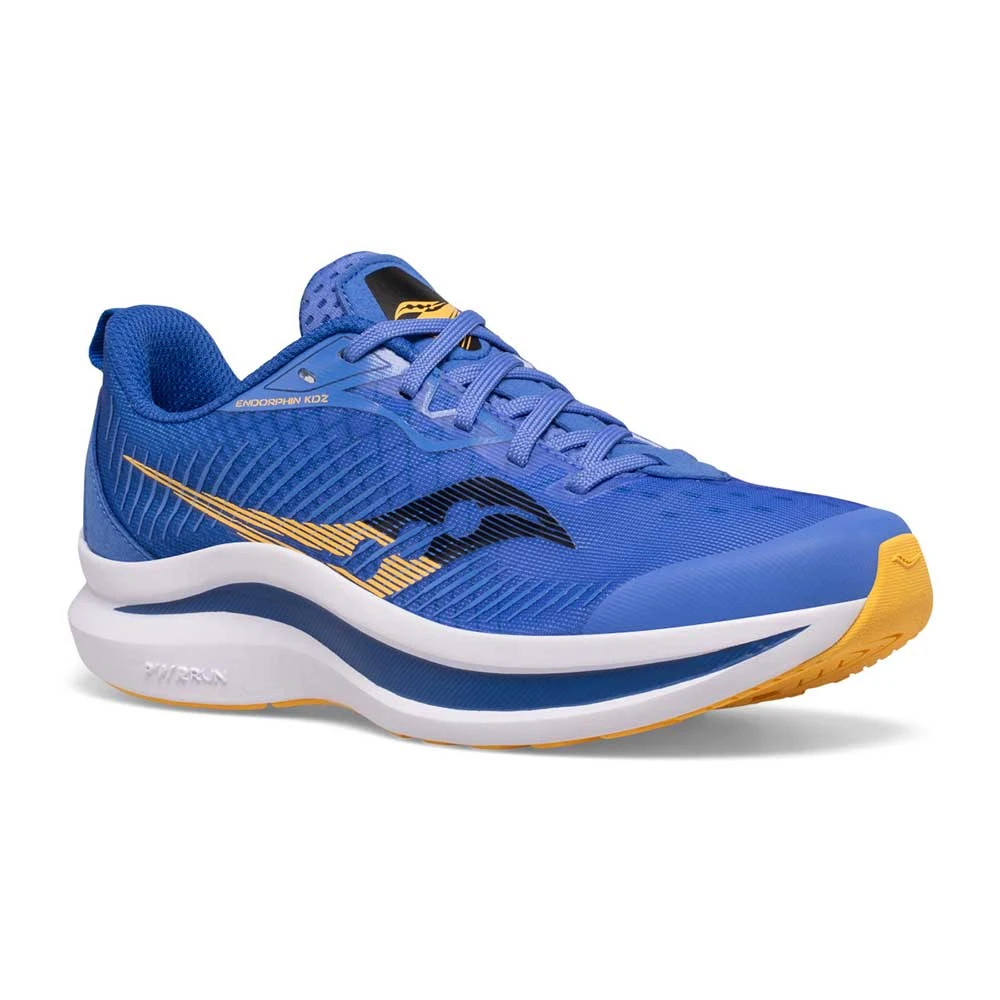 Saucony Youth Endorphin Running Shoe - Horizon Gold 2 Saucony Youth Endorphin Running Shoe - Horizon Gold - Image 2