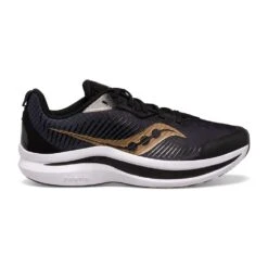 Saucony Youth Endorphin Running Shoe - Black/Gold