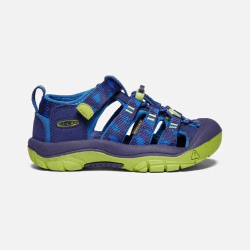 Keen Little Kids' Newport H2 Sandal - Blue Depths/Chartureuse -Brooliks Shop bluedepths
