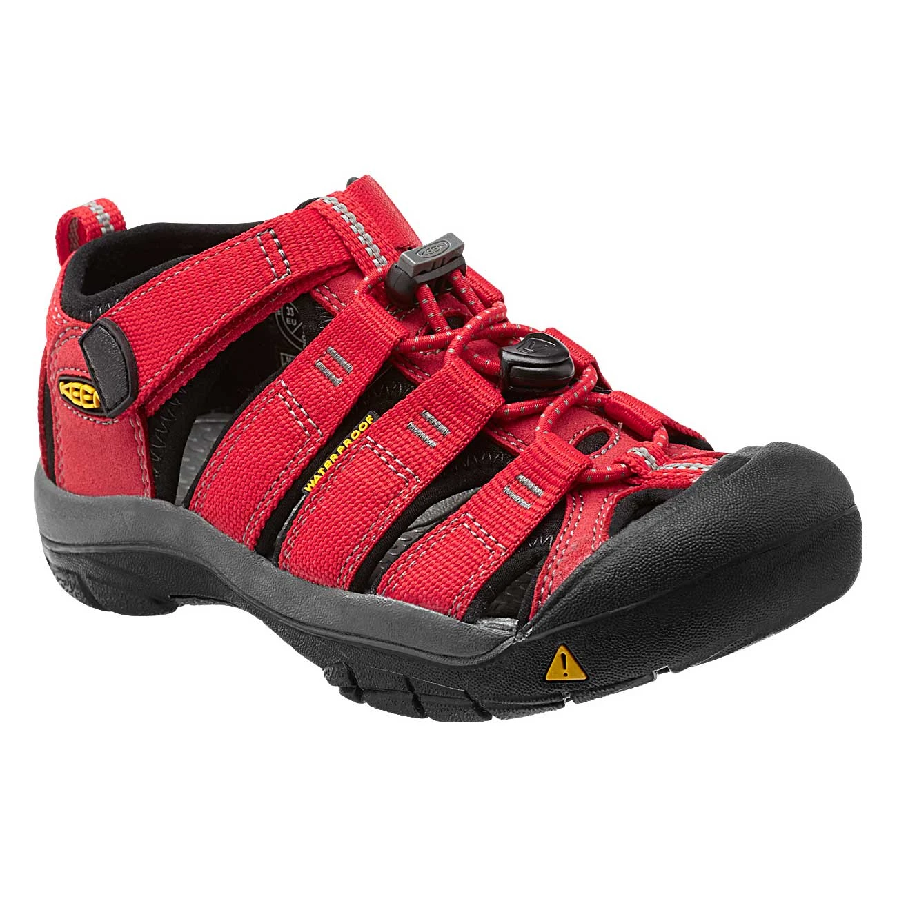 Keen Big Kids' Newport H2 Sandal - Ribbon Red/Gargoyle 2 Keen Big Kids' Newport H2 Sandal - Ribbon Red/Gargoyle - Image 2