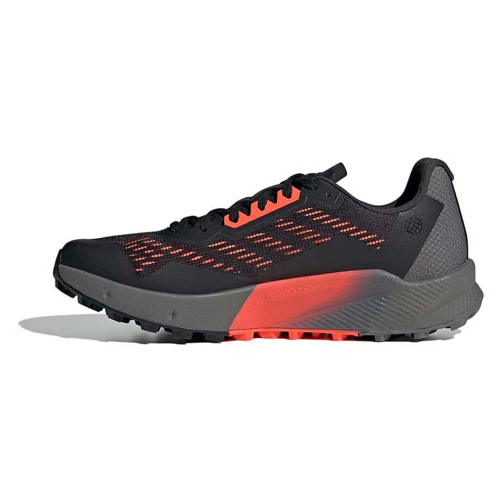 ADIDAS Men's Terrex Agravic Flow 2 Trail Shoe- Core Black/Grey Four/Ftwr White - Regular (D) 3 ADIDAS Men's Terrex Agravic Flow 2 Trail Shoe- Core Black/Grey Four/Ftwr White - Regular (D) - Image 3